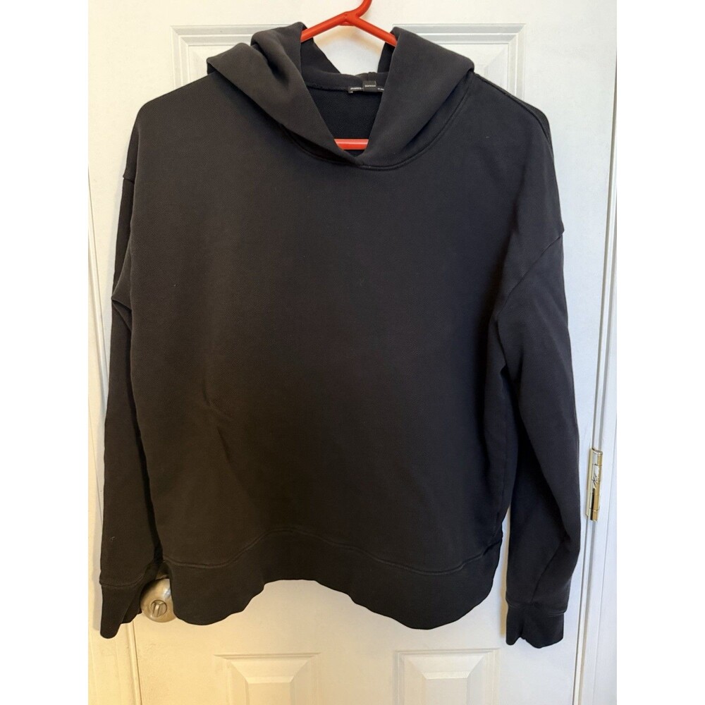 James Perse Hoodie Mens Medium 2 Black Fleece Sweatshirt Live Nation Venues